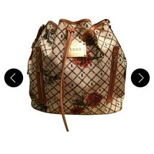 L.A.M.B. Broadgate Marigold Bucket purse